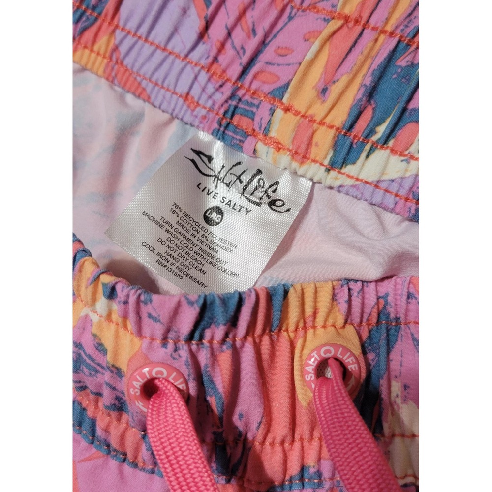 Salt Life Pink Summer Shorts - Picture 3 of 5